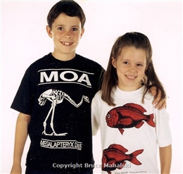  Moa and Orange-roughy t-shirts